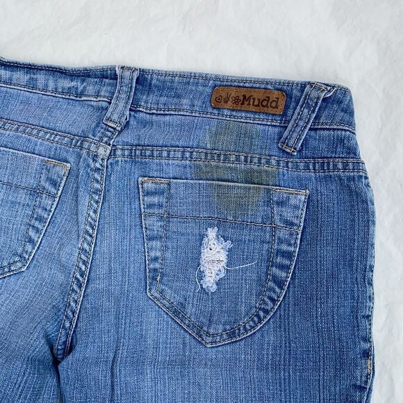 Mudd vintage distressed denim jeans size 5 - Picture 15 of 16